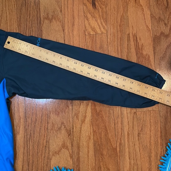 LAST CHANCE Columbia Youth Size 14/16 lightweight jacket pockets hood - Picture 4 of 15